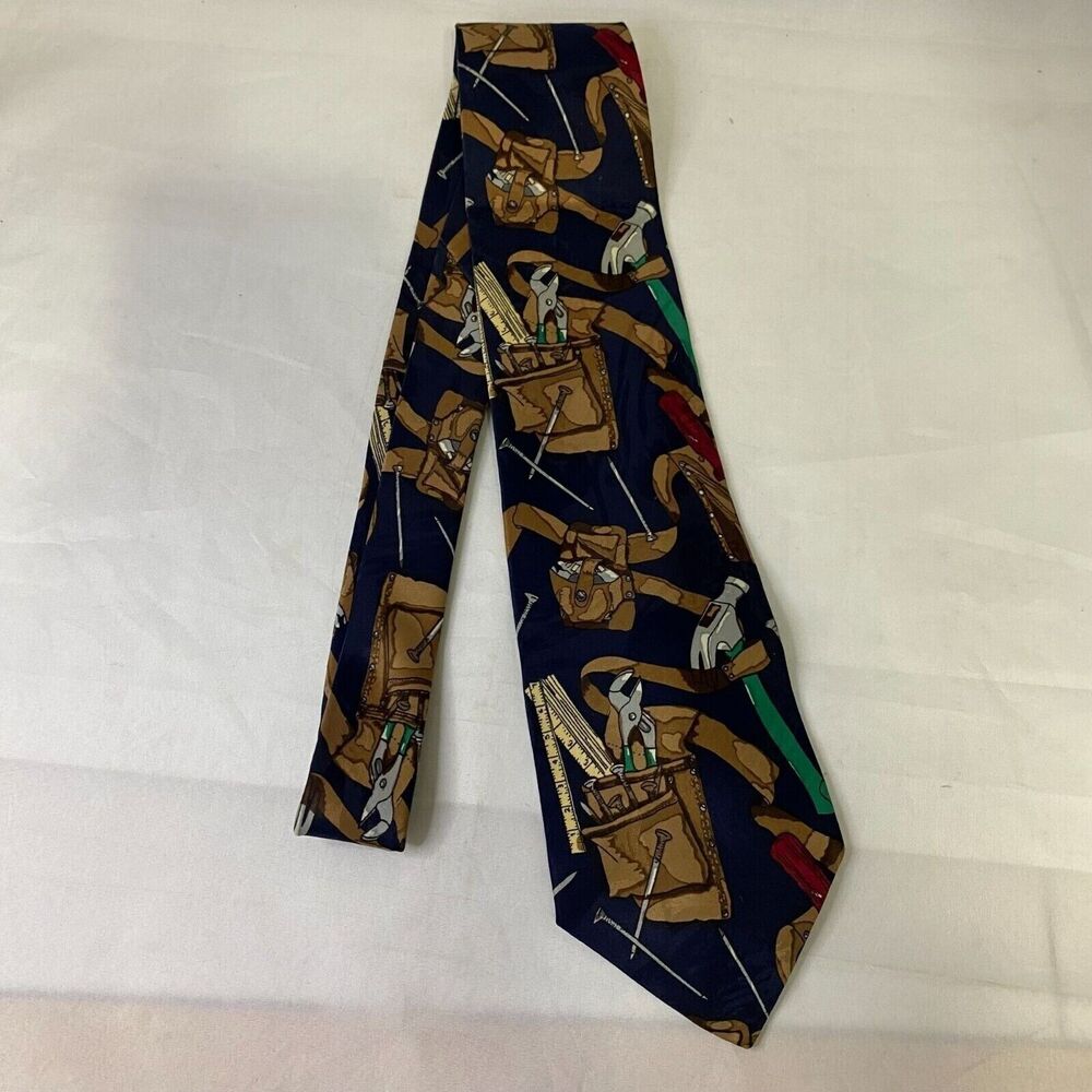 #6660 Home Improvement Tools Mens Necktie, Tie